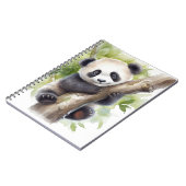 Panda Beer in bamboeboom Notitieboek (Linkerzijde)