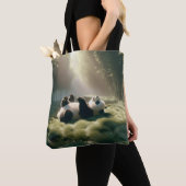 Panda Beer in de zon Tote Bag (Dichtbij)