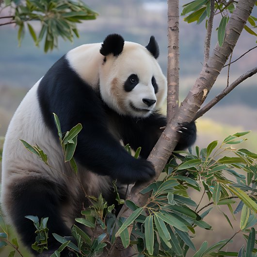 Panda Beer in een boom Legpuzzel