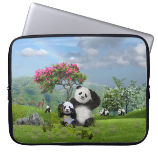 Panda-Beer in het Paradijs Laptop Sleeve