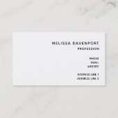 Panda beer in zijn kleine bamboe grove business ca visitekaartje (Achterkant)