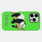 Panda Beer iPhone Hoesje (Achterkant horizontaal)