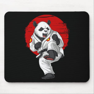 Panda Beer Karate Kickboksen Muay Thai Vechtkunst Muismat