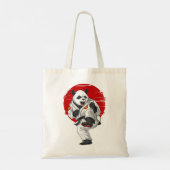 Panda Beer Karate Kickboxing Kung Fu Taekwondo Mar Tote Bag (Achterkant)