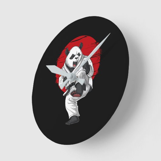 Panda Beer Karate Ronde Klok (Hoek)
