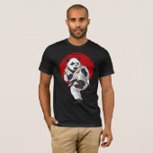 Panda Beer Karate T-shirt (Voorkant volledig)