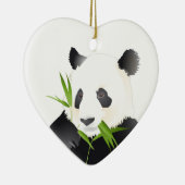 Panda Beer Keramisch Ornament (Rechts)