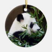 Panda Beer keramische kerstversiering Keramisch Ornament (Voorkant)