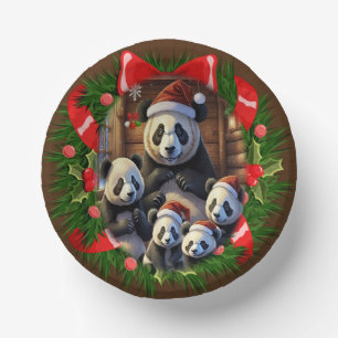 Panda Beer kerstfeest kommen