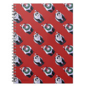 Panda Beer Kerstmis Notitieboek (Voorkant)