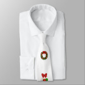 Panda Beer Kerstmis Stropdas (Gebonden)