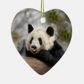 Panda-Beer kerstversieringen Keramisch Ornament (Rechts)