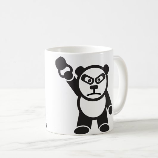 Panda Beer - Kettlebell Swing en Snatch - Mok (Voorkant rechts)