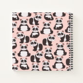 Panda Beer Kind Is Schattig Notitieboek (Achterkant)