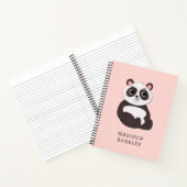 Panda Beer Kind Is Schattig Notitieboek (Binnen)