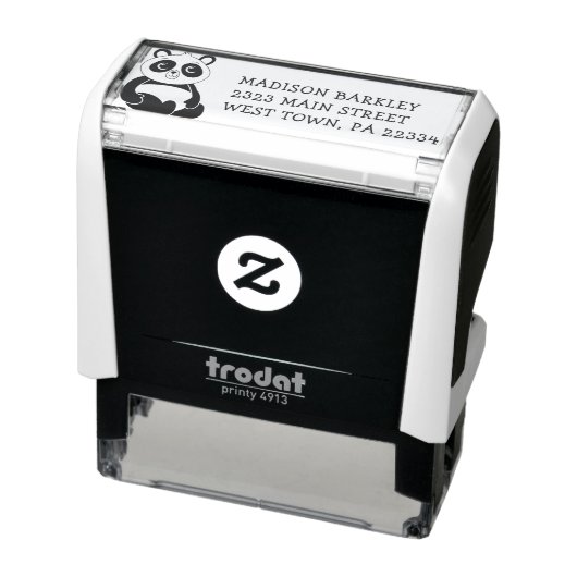 Panda Beer Kind Leuke retour adres stempel (Product)