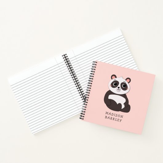 Panda Beer Kind Notitieboek (Binnen)