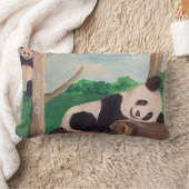 Panda Beer Kinder Gift Pillow personaliseren Kussen (Deken)