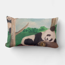 Panda Beer Kinder Gift Pillow personaliseren Kussen