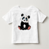 Panda Beer Kinder Shirts (Voorkant)