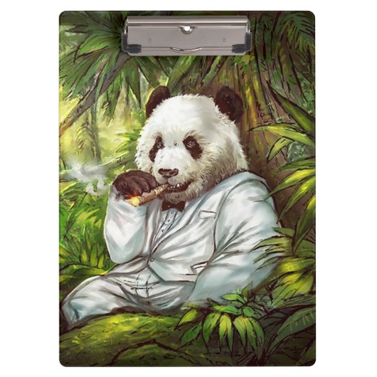 Panda Beer Klembord (Voorkant)