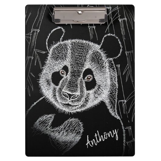 Panda Beer Klembord (Voorkant)
