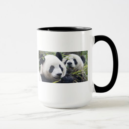 Panda Beer Knuffels Mok (Rechts)