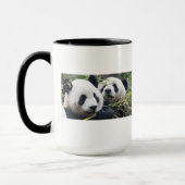 Panda Beer Knuffels Mok (Links)
