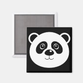 Panda Beer Koelkastmagneet Koelkast Magneet (Voorkant / Achterkant)