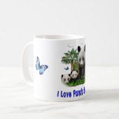 Panda Beer koffie mok (Voorkant links)