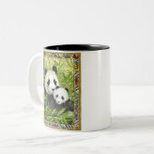 Panda beer koffie mok (Voorkant links)