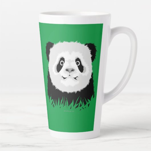 Panda Beer Latte Mok (Rechts)