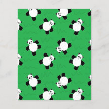 Panda beer leggen op gras