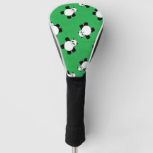 Panda beer leggen op gras