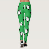 Panda beer leggen op gras leggings (Achterkant)