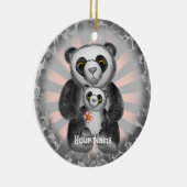 Panda Beer Liefde ornament (Rechts)