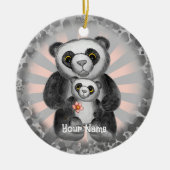 Panda Beer Liefde ornament (Voorkant)