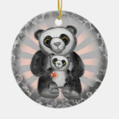 Panda Beer Liefde ornament (Voorkant)