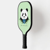 Panda Beer Lotus Flower Blue Pickleball Paddle (Links)