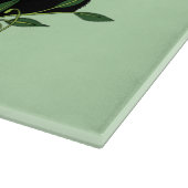 Panda Beer Lotus Flower Blue Snijplank (Hoek)