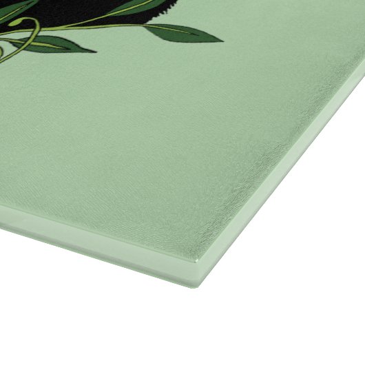 Panda Beer Lotus Flower Blue Snijplank (Hoek)