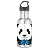Panda Beer Lotus Flower Waterfles (Voorkant)