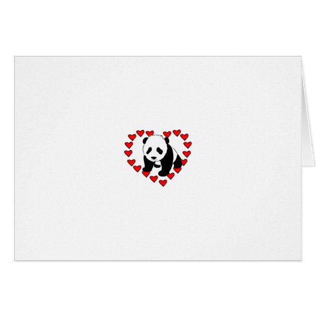 Panda Beer Love (Voorkant Horizontaal)