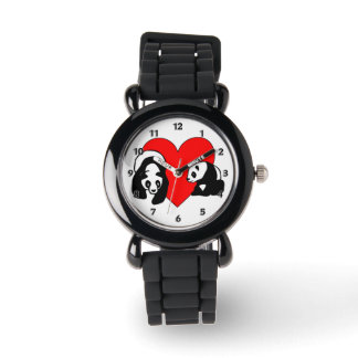 Panda Beer Love Horloge