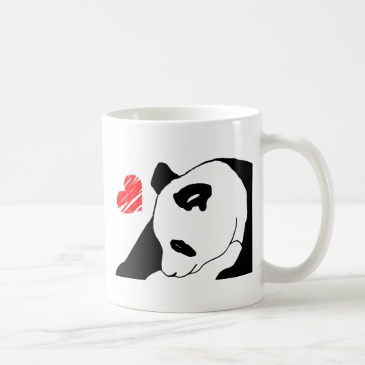 PANDA BEER LOVE KOFFIEMOK (Rechts)