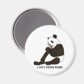 PANDA BEER MAGNEET (Voorkant / Achterkant)