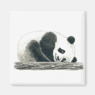 Panda beer magneet