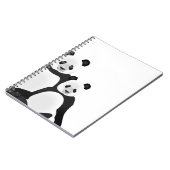 Panda Beer Mam en Cub Notitieboek (Linkerzijde)
