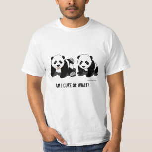 Panda Beer Mannen Waarde T-Shirt