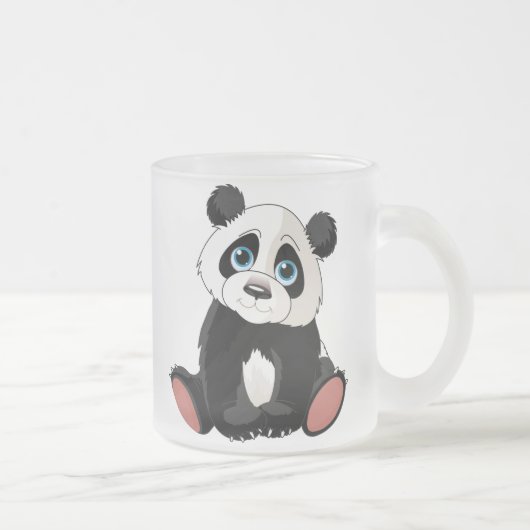 Panda Beer Matglas Koffiemok (Rechts)